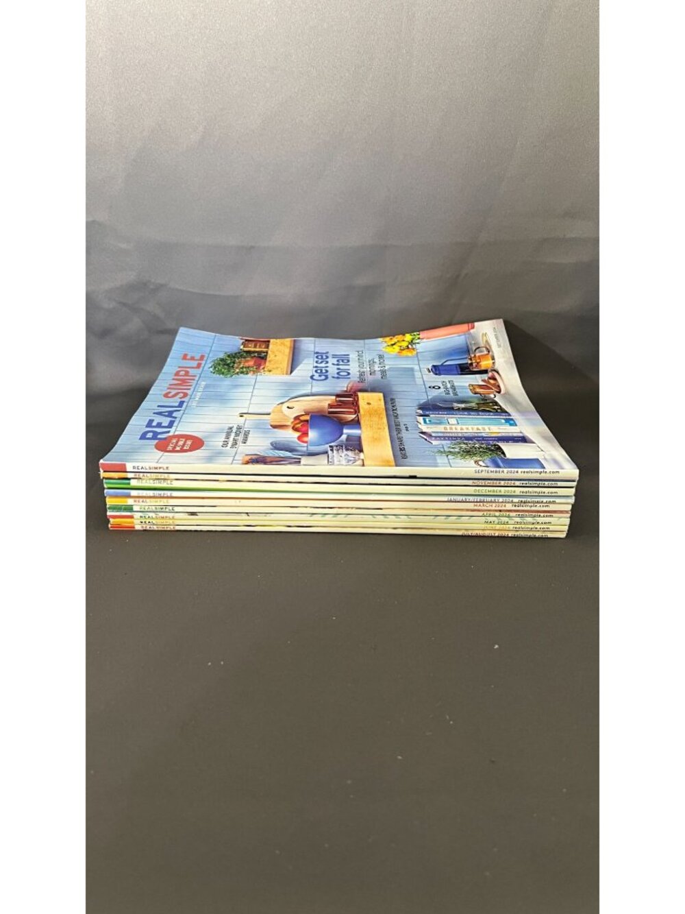 Real Simple Magazine Lot 2024 Monthly Issues Set Of 10